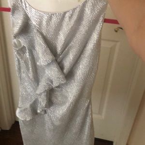 Silver sparkly dress